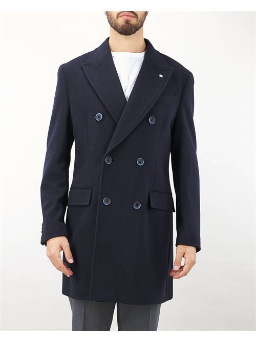 coat man blue MANUEL RITZ | C4438C243792/89